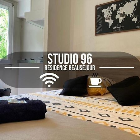Studio 96 - Wi Fi Fibre - Residence Beausejour - Proche Centre Ville トロワ エクステリア 写真