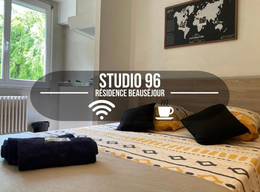 Studio 96 - Wi Fi Fibre - Residence Beausejour - Proche Centre Ville トロワ エクステリア 写真